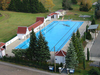Luftansicht vom Freibad Eppendorf